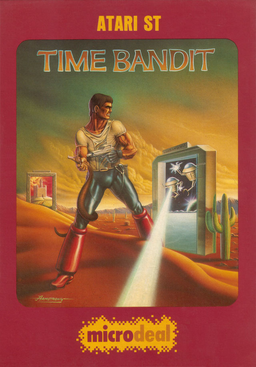 Time Bandit box art for Atari ST